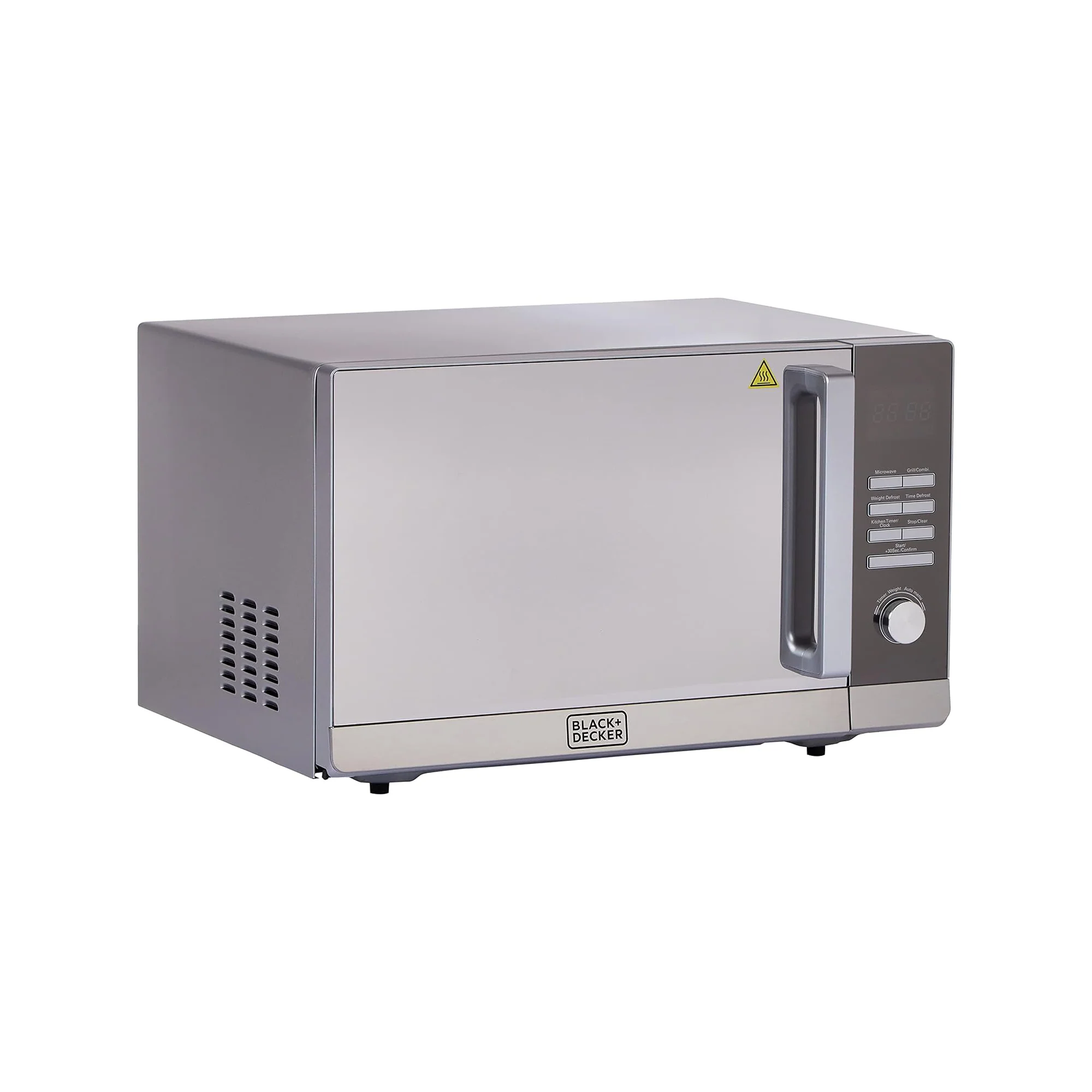 BLACK+DECKER 30 Liter Digital Microwave Oven with Grill – 900W Auto Menu Defrost Function Mirror Finish MZ30PGSS - Image 2