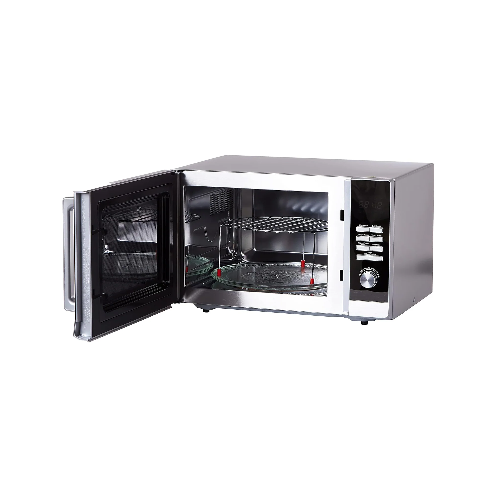 BLACK+DECKER 30 Liter Digital Microwave Oven with Grill – 900W Auto Menu Defrost Function Mirror Finish MZ30PGSS - Image 5