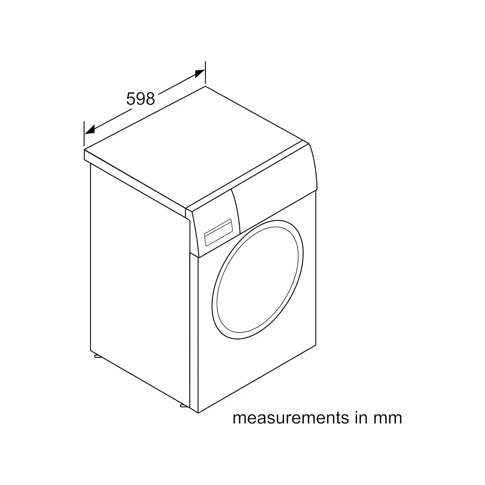 Bosch 9 kg Front Load Washing Machine – 1400 RPM EcoSilence Drive AntiStain SpeedPerfect WGA14400GC - Image 6