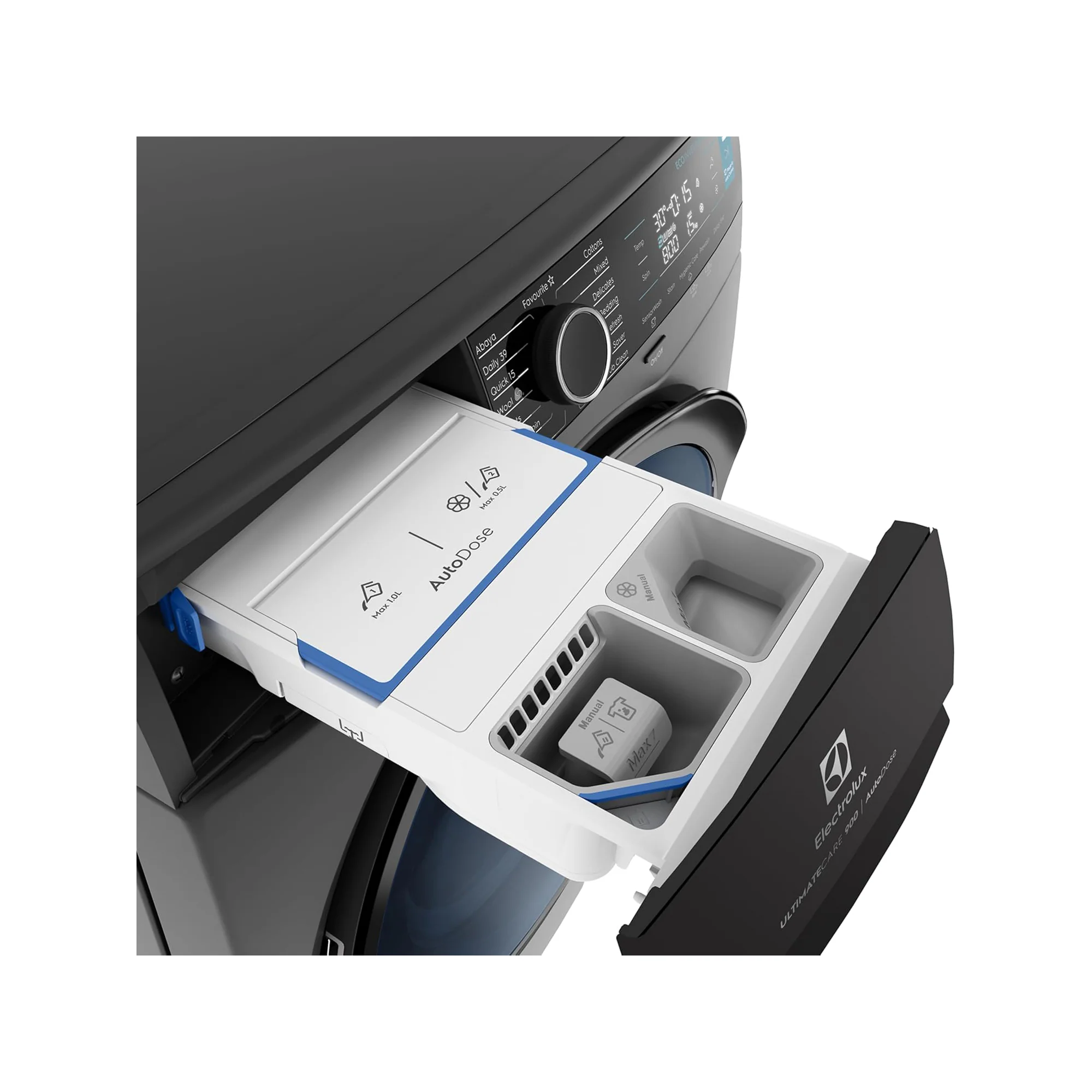 Electrolux 10 kg Front Load Washing Machine – 1400 RPM EcoInverter AutoDose SensorWash EWF1041R9SB - Image 2
