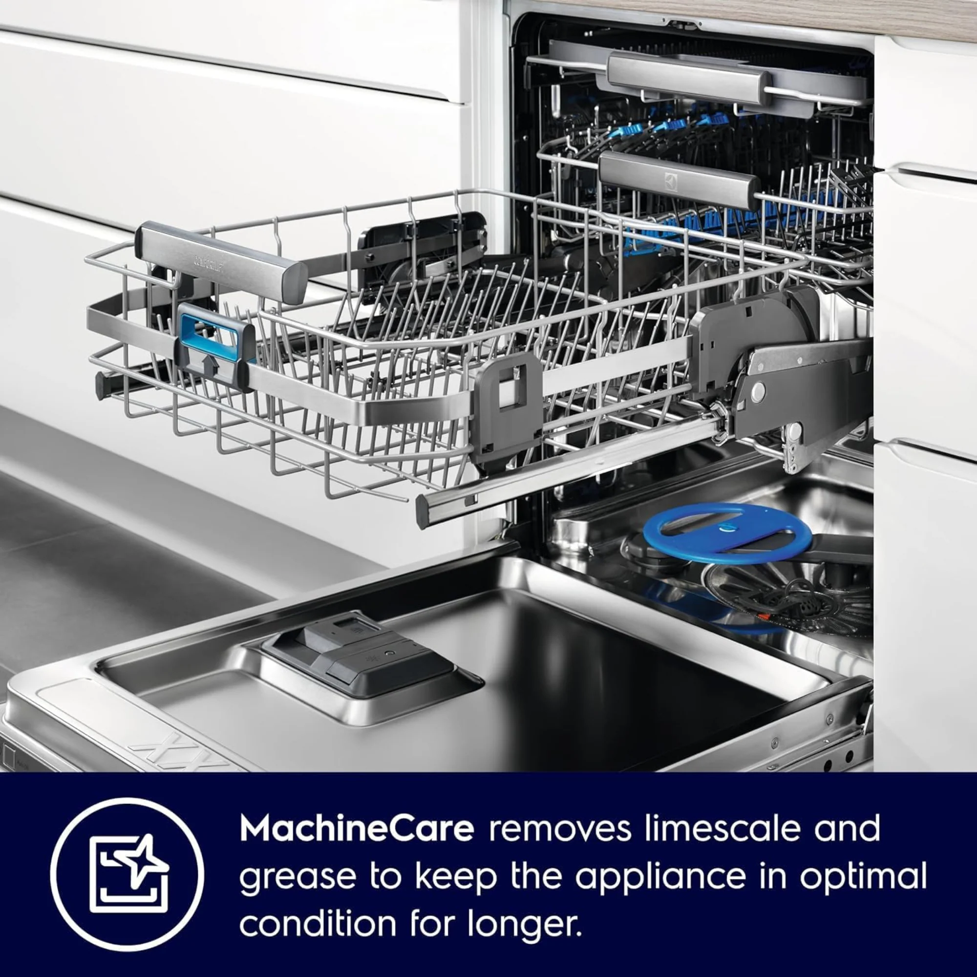 Electrolux 13 Place Settings Freestanding Dishwasher – 6 Programs Inverter Motor AirDry Technology Delay Start ESF5513LOX - Image 9