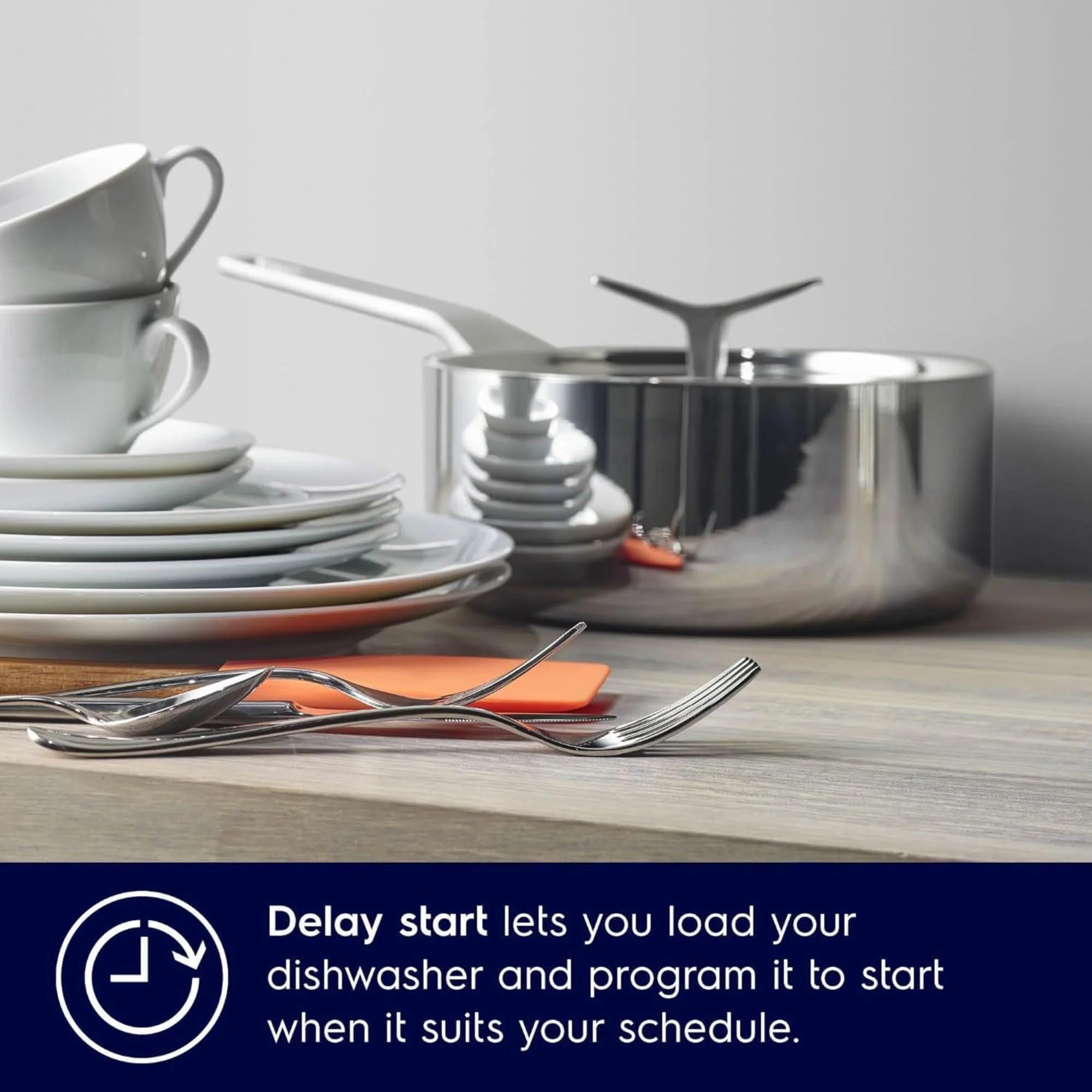 Electrolux 13 Place Settings Freestanding Dishwasher – 6 Programs Inverter Motor AirDry Technology Delay Start ESF5542LOW - Image 7