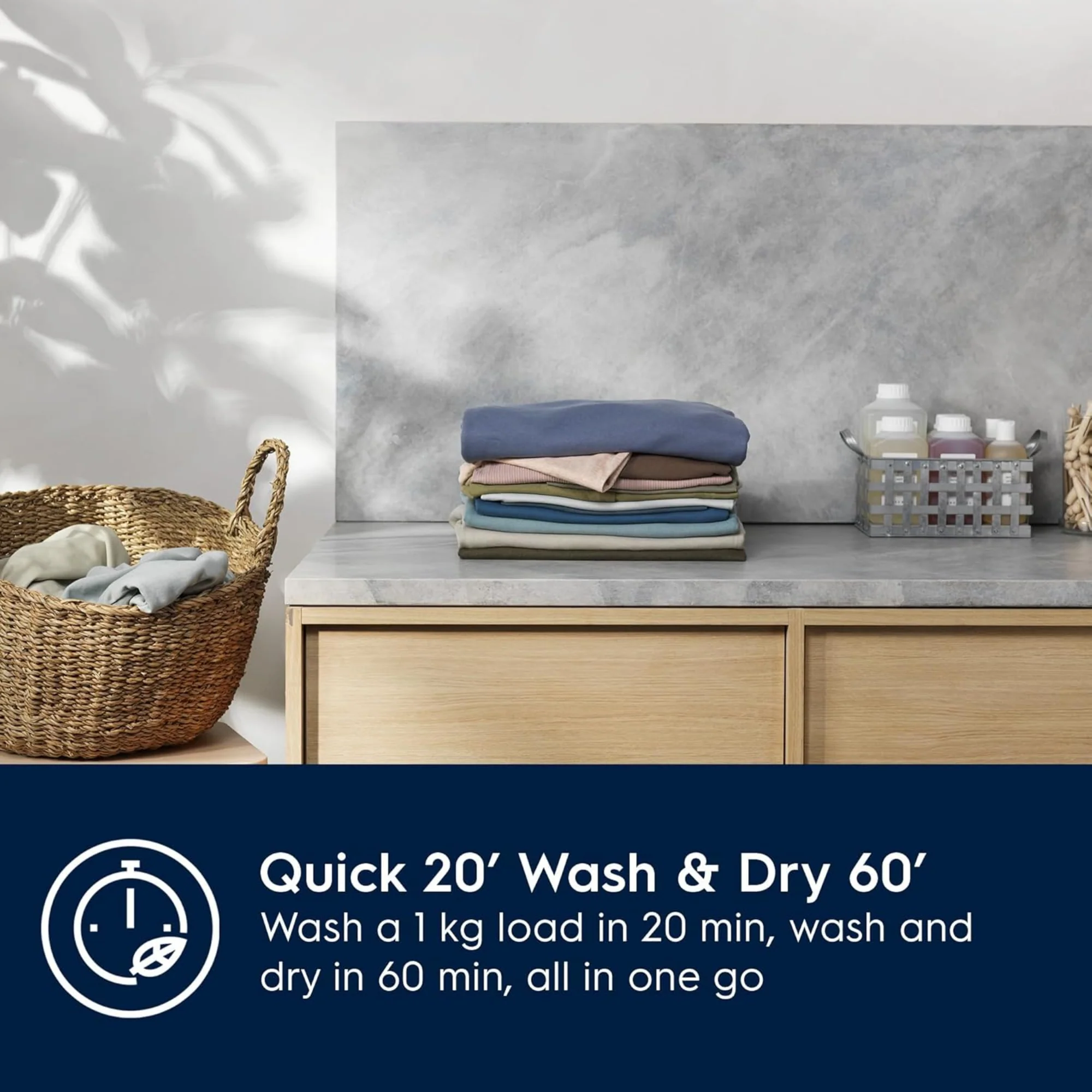 Electrolux 7/4 kg Washer Dryer – 1400 RPM DualCare SteamCare SensiCare EW7W4742HS - Image 4