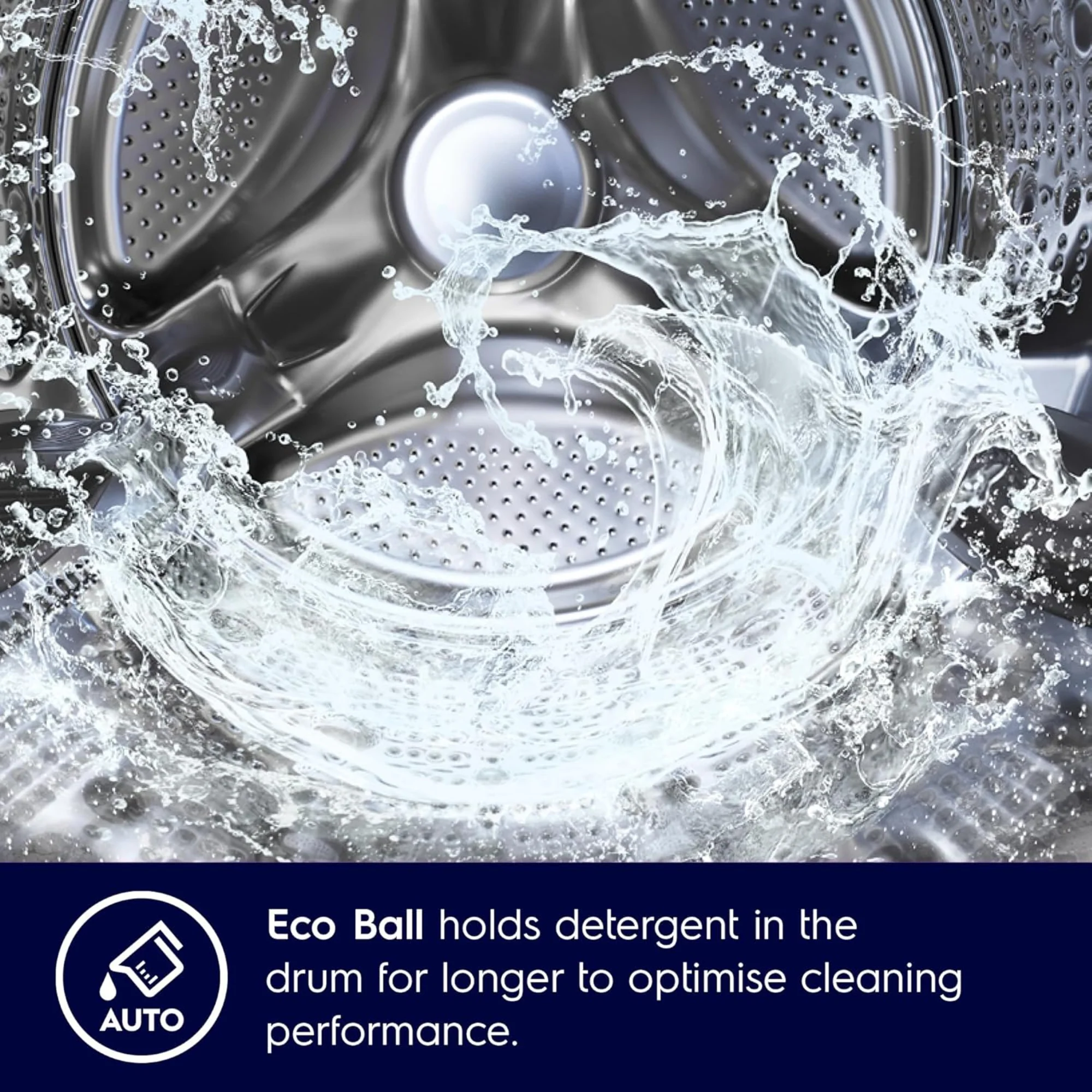 Electrolux 8 kg Front Load Washing Machine – 1200 RPM Inverter Motor SteamCare AutoSense EWF8241SBS - Image 6