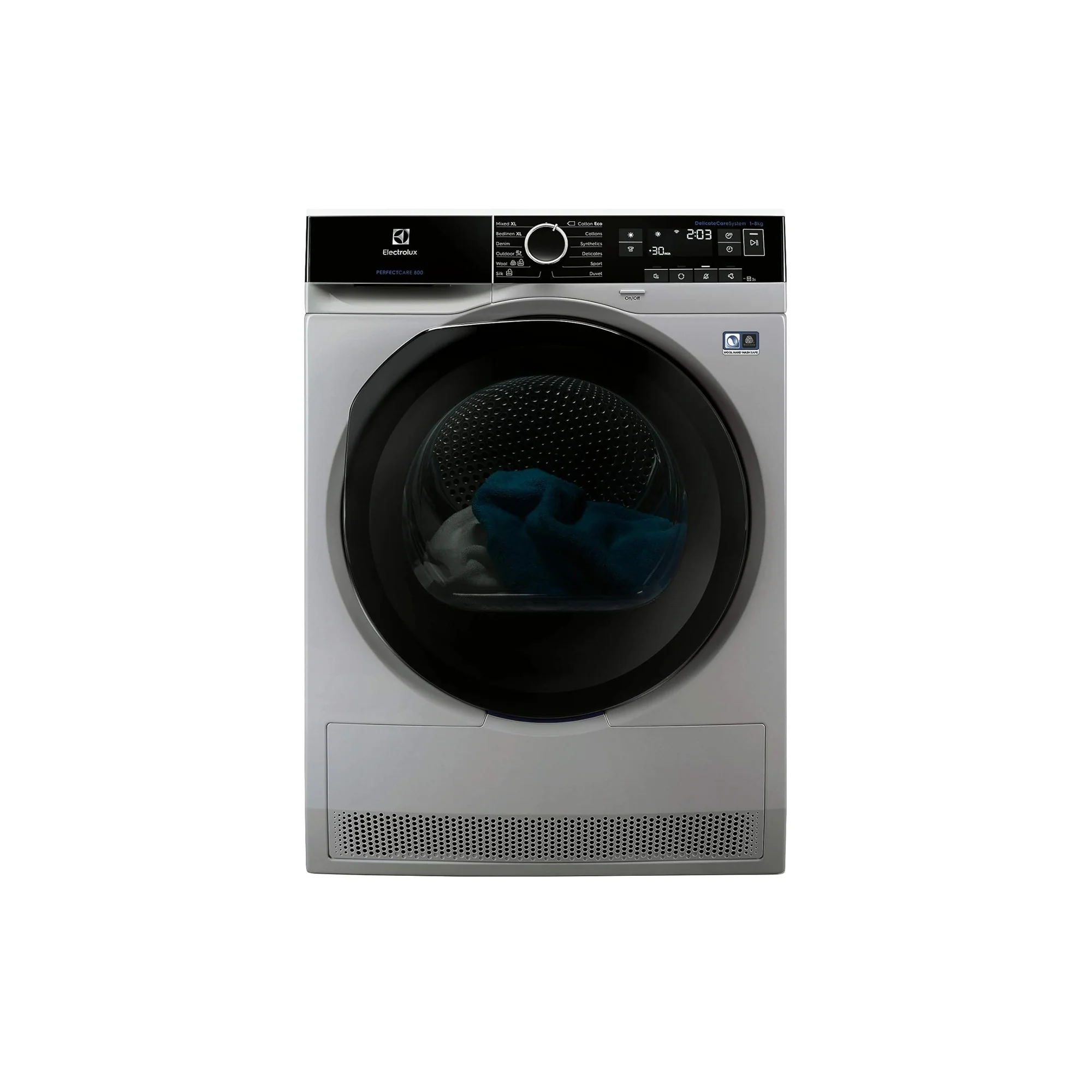 Electrolux 9 kg Tumble Dryer – Inverter Motor Heat Pump SensiCare Touch LCD EW8H1968IS