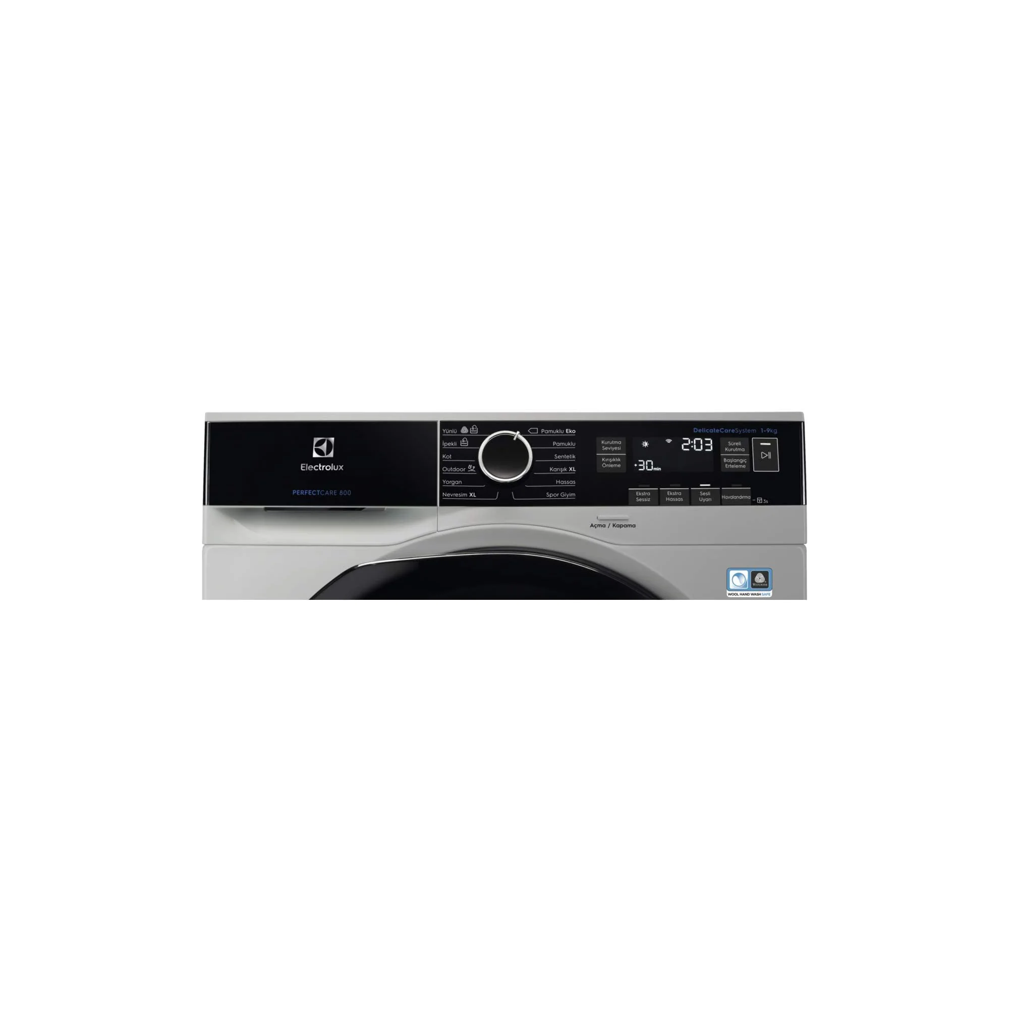 Electrolux 9 kg Tumble Dryer – Inverter Motor Heat Pump SensiCare Touch LCD EW8H1968IS - Image 2