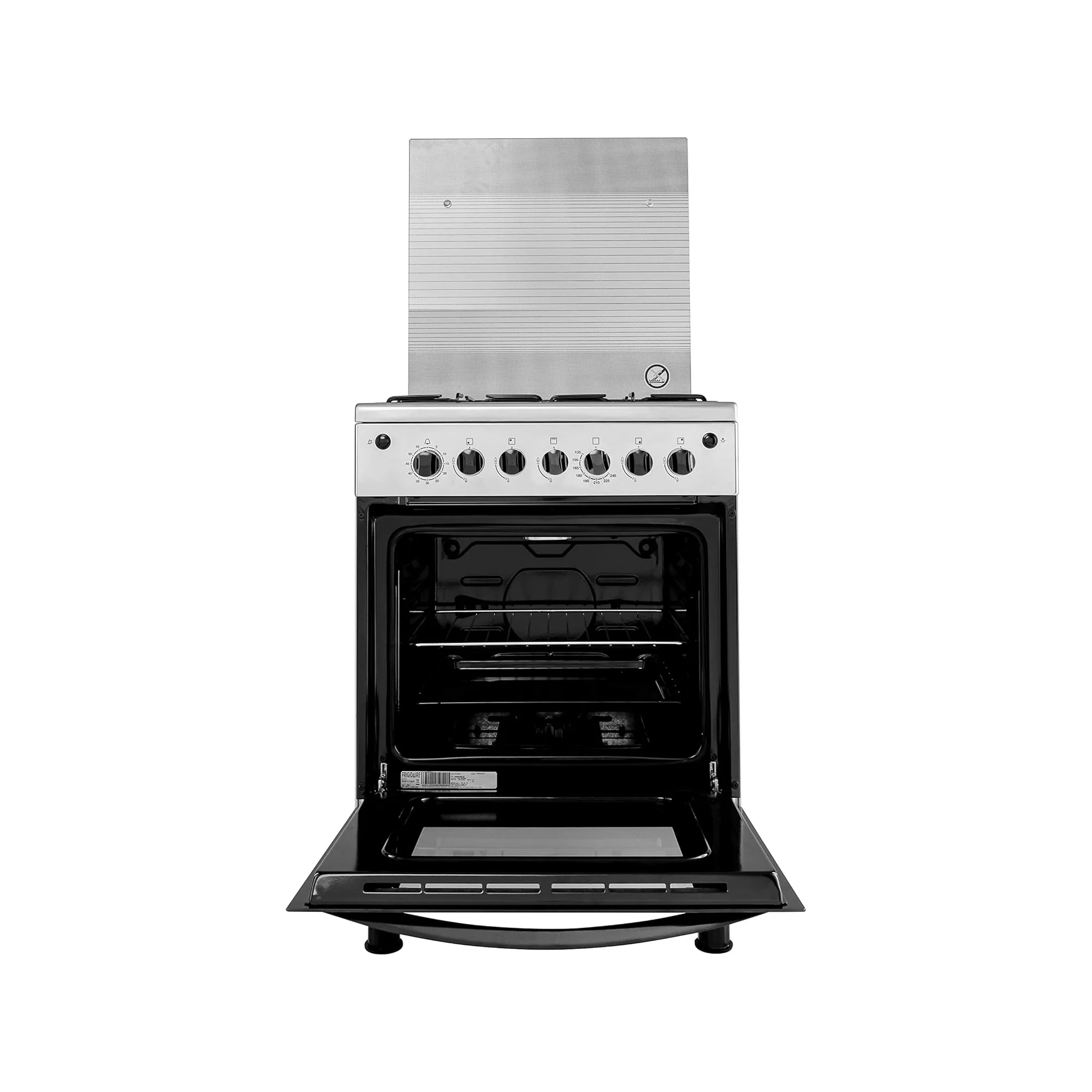 Frigidaire 60cm Free Standing Gas Cooker – 4 Burners 72L Oven FNGJ60JGUC - Image 3