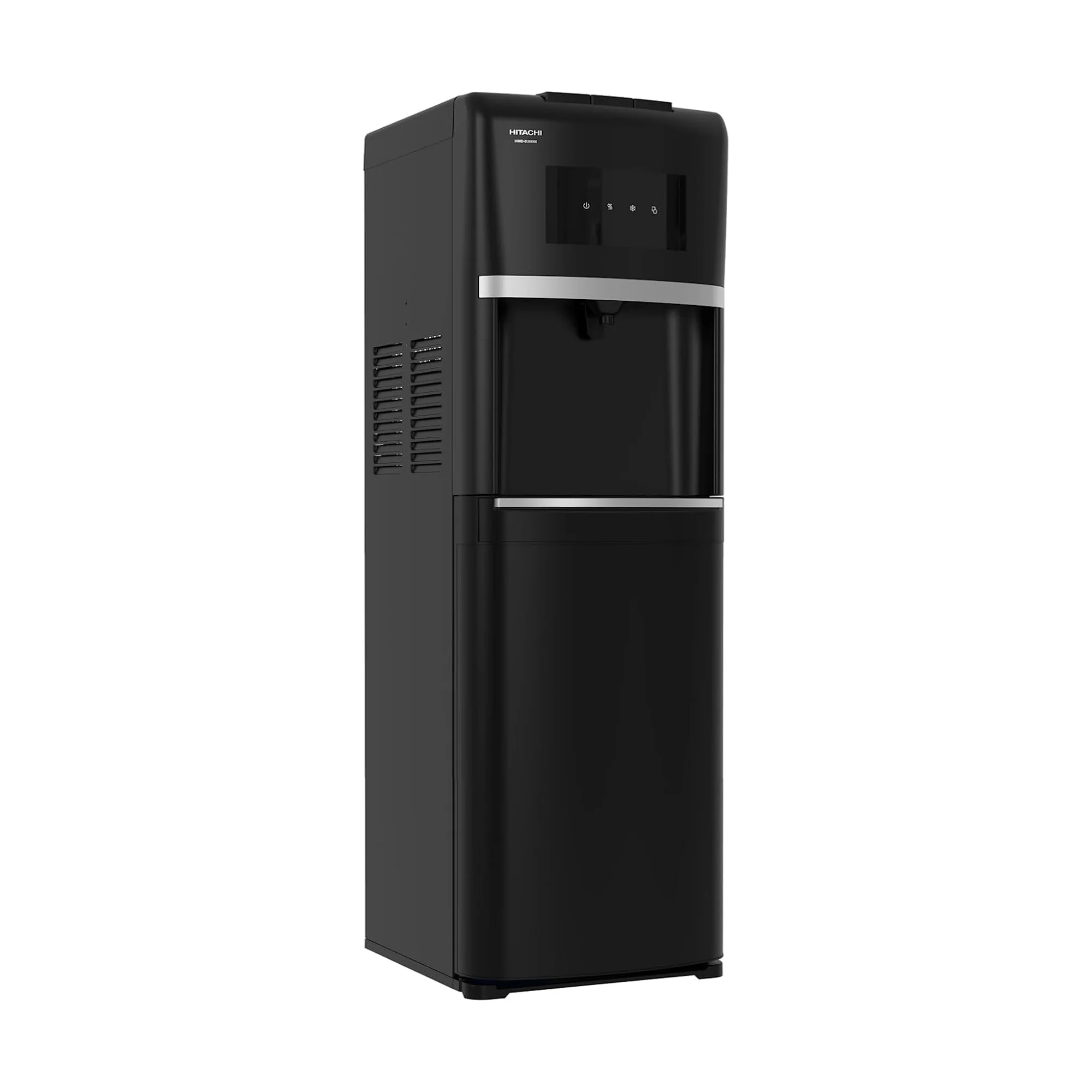 Hitachi Bottom Load Water Dispenser – Hot Cold & Ambient Child Lock Floor Standing Black HWDB30000 - Image 3