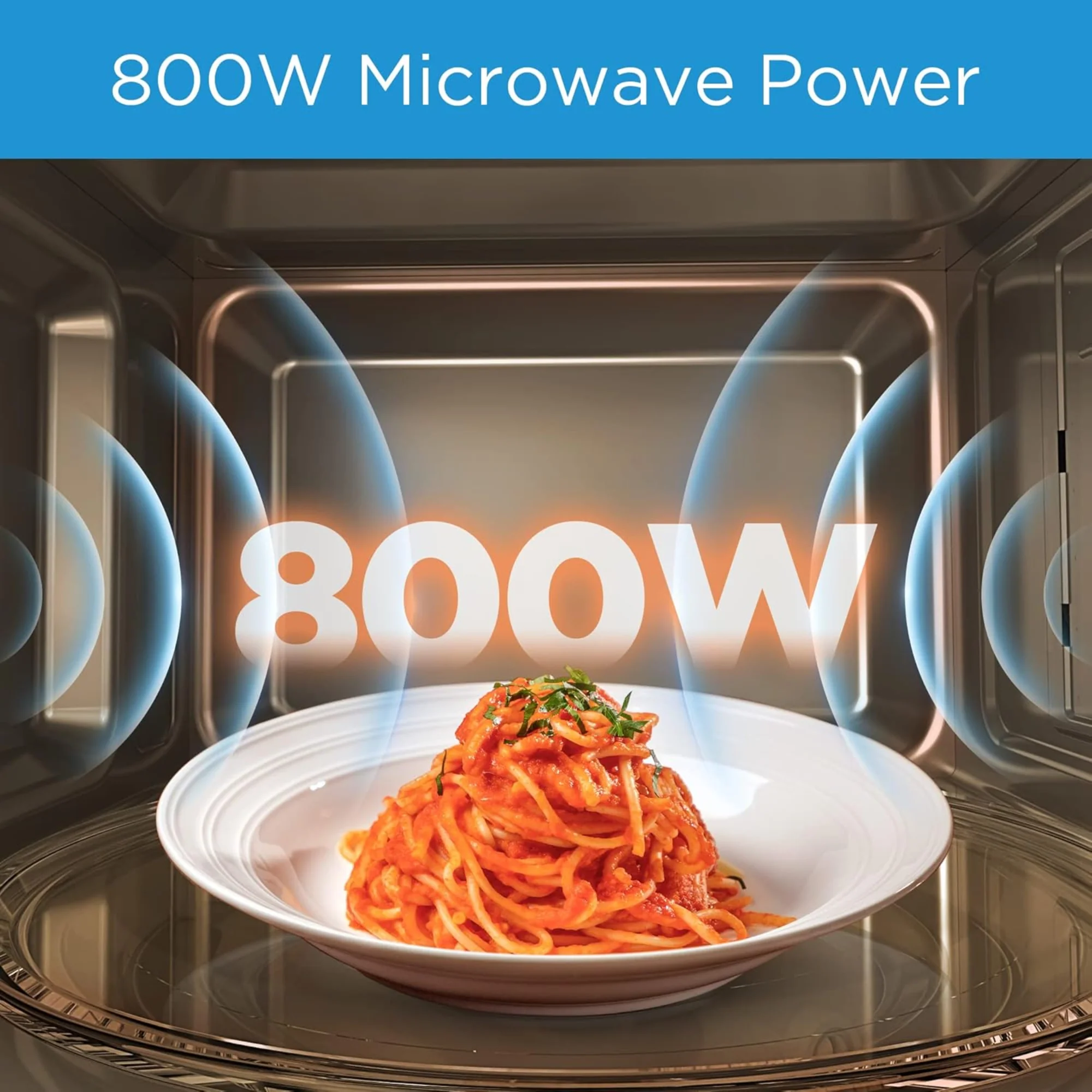 Midea 25 Liter Solo Microwave Oven – 800W 5 Power Levels Defrost Function Child Lock MM8P022KG-BK - Image 12