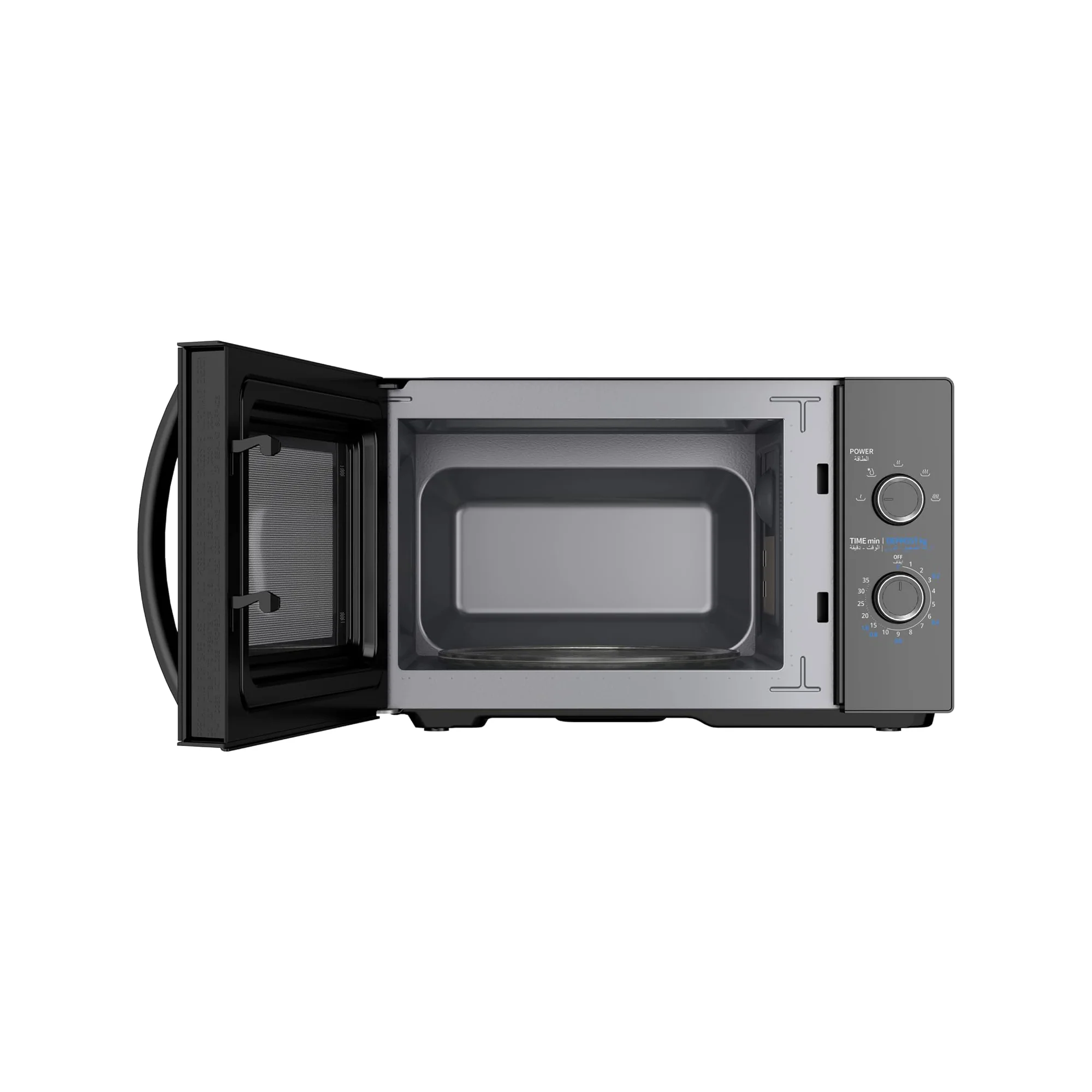 Midea 25 Liter Solo Microwave Oven – 800W 5 Power Levels Defrost Function Child Lock MM8P022KG-BK - Image 5
