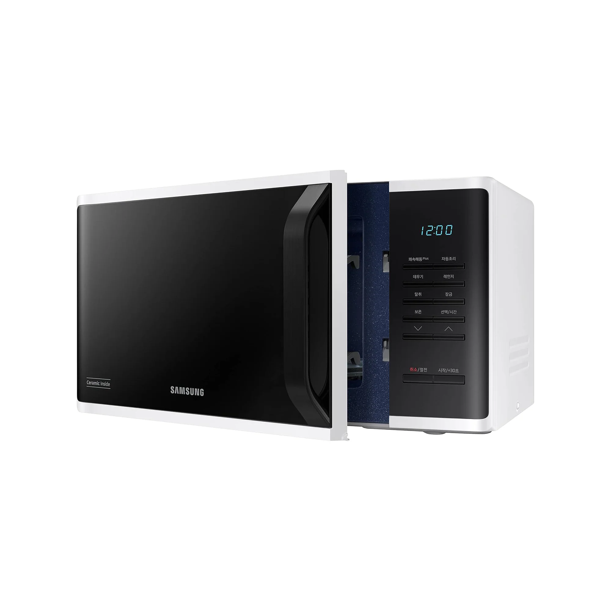 Samsung 23 Liter Solo Microwave Oven – 800W Quick Defrost Ceramic Inside Auto Cook MS23K3513AW - Image 8