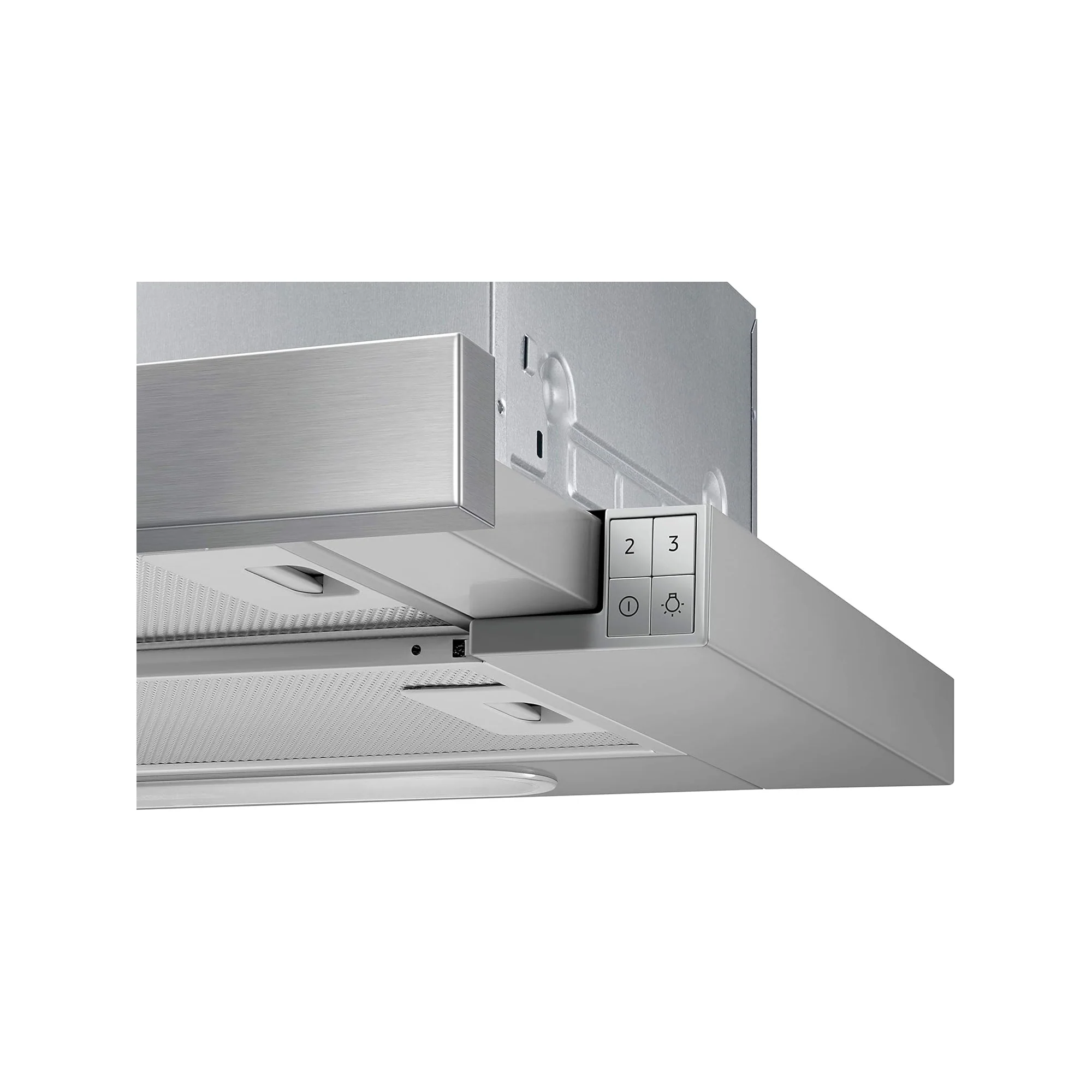 Samsung Built-In Telescopic Cooker Hood 60cm – 3 Speeds LED Lighting Washable Filter NK24M1030IS - Image 3