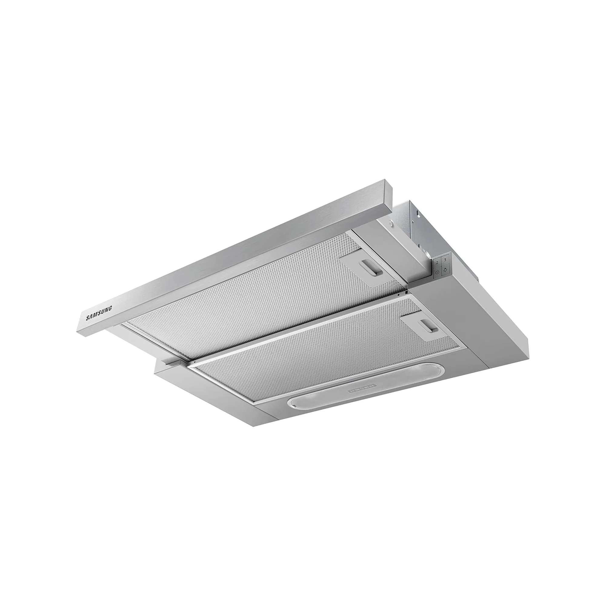 Samsung Built-In Telescopic Cooker Hood 60cm – 3 Speeds LED Lighting Washable Filter NK24M1030IS - Image 7